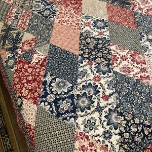 Quilt -Handcrafted 64”x78”